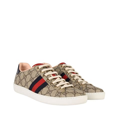 flannels gucci trainers women